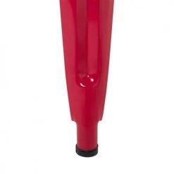 Beliani Chaises Et Tabourets De Bar 2 Tabourets De Bar Rouge De 76 Cm -Bancs Soldes 2 tabourets de bar rouge de 76 cm 4