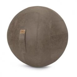 Sitting Point Chaises De Bureau Balle D'assise Design Simili Cuir Marron Avec Poignée D65