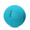 Jumbo Bag Chaises De Bureau Balle D'assise Gonflable 65cm Enveloppe Tissu Mesh Bleu Ciel -Bancs Soldes balle d assise gonflable 65cm enveloppe tissu mesh bleu ciel 3