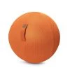 Jumbo Bag Chaises De Bureau Balle D'assise Gonflable 65cm Enveloppe Tissu Mesh Orange