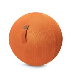 Jumbo Bag Chaises De Bureau Balle D'assise Gonflable 65cm Enveloppe Tissu Mesh Orange -Bancs Soldes balle d assise gonflable 65cm enveloppe tissu mesh orange 4