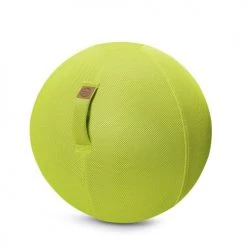 Jumbo Bag Chaises De Bureau Balle D'assise Gonflable 65cm Enveloppe Tissu Mesh Vert Anis