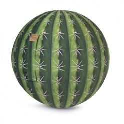 Sitting Point Chaises De Bureau Balle D'assise Motif Cactus Avec Poignée Polyester D65