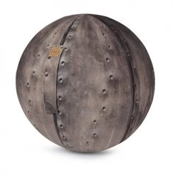 Sitting Point Chaises De Bureau Balle D'assise Motif Métal Avec Poignée Polyester D65