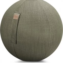 Sitting Point Chaises De Bureau Balle D'assise Tissu Jacquard Vert Avec Poignée Polyester D65