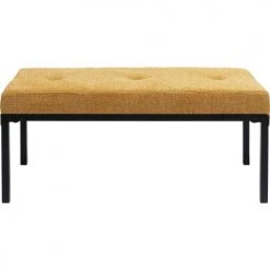 Kare Design Bancs Banc 1 Place Orange Et Acier