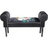 Kare Design Bancs Banc 1 Place Velours Noir Imprimés Fleurs Et Hêtre Massif 1 Kare Design Bancs Banc 1 Place Velours Noir Imprimés Fleurs Et Hêtre Massif -Bancs Soldes banc 1 place velours noir imprimes fleurs et hetre massif