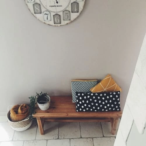 Dendro Bancs Banc 120 Cm Bois Massif 4 Dendro Bancs Banc 120 Cm Bois Massif – Image 2