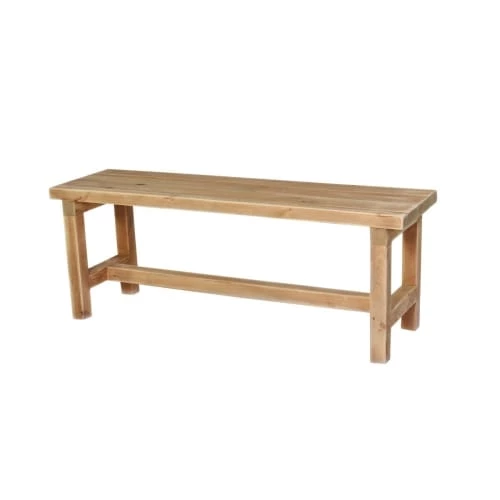Dendro Bancs Banc 120 Cm Bois Massif 7 Dendro Bancs Banc 120 Cm Bois Massif – Image 5