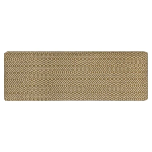 WOMO-DESIGN Bancs Banc, 120x48x40 Cm, Revêtement En Tissu, Or 7 WOMO-DESIGN Bancs Banc, 120x48x40 Cm, Revêtement En Tissu, Or – Image 5