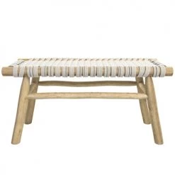 Rendez Vous Déco Bancs Banc 2 Places 90 Cm Tressé En Macramé Et Branche De Teck 12 Rendez Vous Déco Bancs Banc 2 Places 90 Cm Tressé En Macramé Et Branche De Teck -Bancs Soldes banc 2 places 90 cm tresse en macrame et branche de teck 4