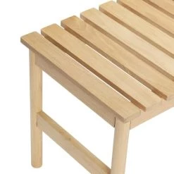Hubsch Bancs Banc 2 Places En Bois Beige -Bancs Soldes banc 2 places en bois beige 2