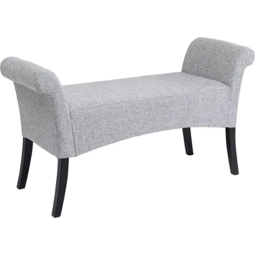 Kare Design Bancs Banc 2 Places Gris Clair Et Hêtre Massif 4 Kare Design Bancs Banc 2 Places Gris Clair Et Hêtre Massif – Image 2