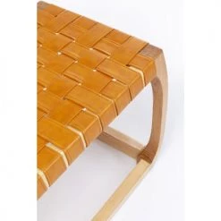 Kare Design Bancs Banc 2 Places Orange Et Bouleau Massif -Bancs Soldes banc 2 places orange et bouleau massif 4