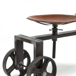 Kare Design Bancs Banc 3 Places En Fer Et Cuir 11 Kare Design Bancs Banc 3 Places En Fer Et Cuir -Bancs Soldes banc 3 places en fer et cuir 4