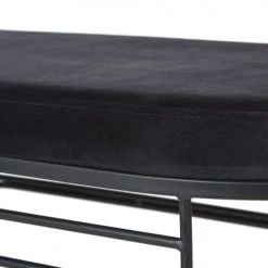 Maisons Du Monde Bancs Banc Arrondi Noir 7 Maisons Du Monde Bancs Banc Arrondi Noir -Bancs Soldes banc arrondi noir 1000 16 33 228649 3