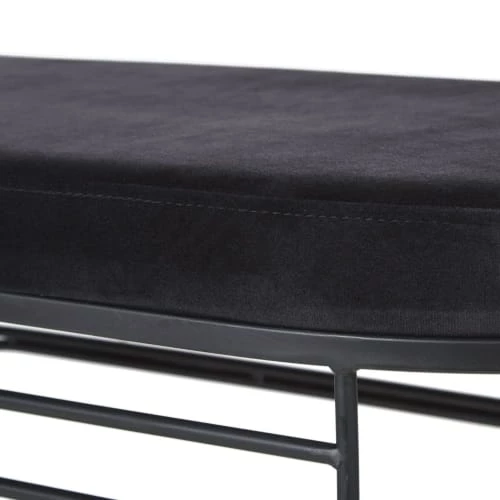 Maisons Du Monde Bancs Banc Arrondi Noir 5 Maisons Du Monde Bancs Banc Arrondi Noir – Image 3