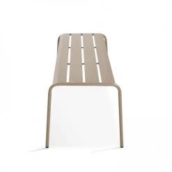 Oviala Bancs Banc D'intérieur En Métal Taupe -Bancs Soldes banc d interieur en metal taupe 5