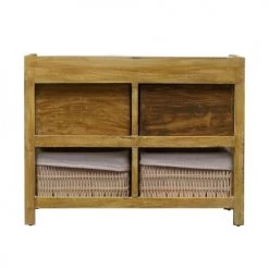 Mobili Rebecca Bancs Banc De Rangement 2 Tiroirs Et 2 Paniers En Bois De Paulownia Marron 13 Mobili Rebecca Bancs Banc De Rangement 2 Tiroirs Et 2 Paniers En Bois De Paulownia Marron -Bancs Soldes banc de rangement 2 tiroirs et 2 paniers en bois de paulownia marron 5