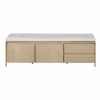 Maisons Du Monde Bancs Banc De Rangement En Bois Beige 2 Portes 2 Tiroirs -Bancs Soldes banc de rangement en bois beige 2 portes 2 tiroirs 1000 5 28 226020 1
