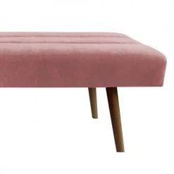 Leitmotiv Bancs Banc Effet Daim Rose -Bancs Soldes banc effet daim rose 3