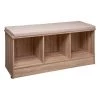 Five Simply Smart Bancs Banc En Bois 3 Casiers - 105x34x49.5cm -Bancs Soldes banc en bois 3 casiers 105x34x49 5cm