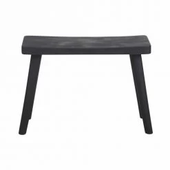 Maisons Du Monde Bancs Banc En Bois De Peuplier Noir