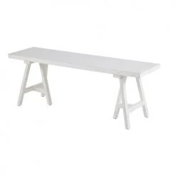 Maisons Du Monde Bancs Banc En Bois De Sapin Blanc -Bancs Soldes banc en bois de sapin blanc 1000 6 18 225477 2