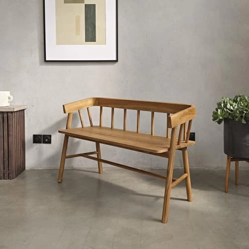 Bois Dessus Bois Dessous Bancs Banc En Bois De Teck 5 Bois Dessus Bois Dessous Bancs Banc En Bois De Teck – Image 3