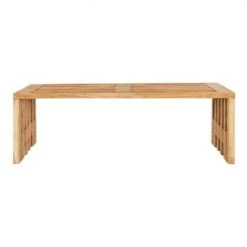 Meubles & Design Bancs Banc En Bois De Teck Style Contemporain 140cm