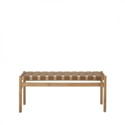 Bloomingville Bancs Banc En Bois Et Tressage 113cm Marron
