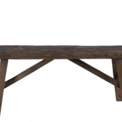 Hellin Bancs Banc En Bois Recyclé 2 Places L120 -Bancs Soldes banc en bois recycle 2 places l120 4