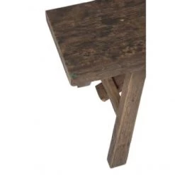 Hellin Bancs Banc En Bois Recyclé 2 Places L120 -Bancs Soldes banc en bois recycle 2 places l120 5
