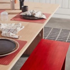 OYOY Living Design Bancs Banc En Chêne H43xL110x35cm 7 OYOY Living Design Bancs Banc En Chêne H43xL110x35cm -Bancs Soldes banc en chene h43xl110x35cm 2