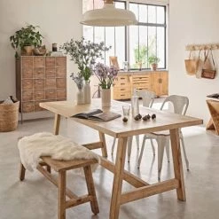 Maisons Du Monde Bancs Banc En Manguier -Bancs Soldes banc en manguier 1000 2 31 190640 9