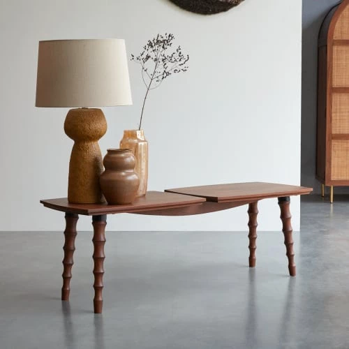 Tikamoon Bancs Banc En Manguier Massif 6 Tikamoon Bancs Banc En Manguier Massif – Image 4