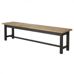 Maisons Du Monde Bancs Banc En Manguier Massif Et Métal Noir Mat -Bancs Soldes banc en manguier massif et metal noir mat 1000 13 26 198097 2