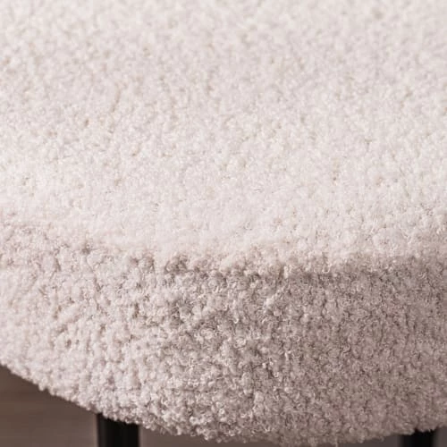 Nordlys Bancs Banc En Métal Et Bouclettes Blanches 7 Nordlys Bancs Banc En Métal Et Bouclettes Blanches – Image 6