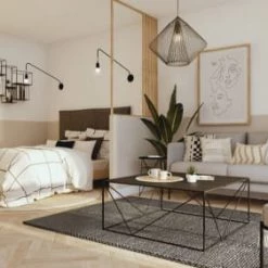 Maisons Du Monde Bancs Banc En Métal Noir Et Coussin En Velours Gris -Bancs Soldes banc en metal noir et coussin en velours gris 1000 0 7 211157 4