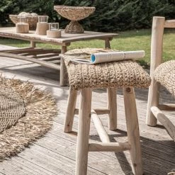 Bazar Bizar Bancs Banc En Raphia L60 -Bancs Soldes banc en raphia l60 3