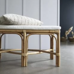 Bancs Soldes -Bancs Soldes banc en rotin 1