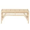 Zago Bancs Banc En Rotin 98 Cm