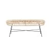 Bois Dessus Bois Dessous Bancs Banc En Rotin Et Métal 2 Bois Dessus Bois Dessous Bancs Banc En Rotin Et Métal -Bancs Soldes banc en rotin et metal