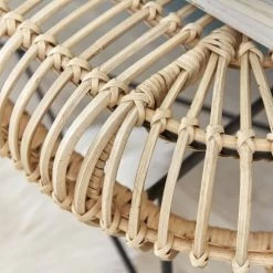 Bois Dessus Bois Dessous Bancs Banc En Rotin Et Métal -Bancs Soldes banc en rotin et metal 3