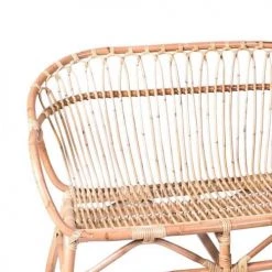 Sunnydays Bancs Banc En Rotin Longueur 116cm -Bancs Soldes banc en rotin longueur 116cm 1