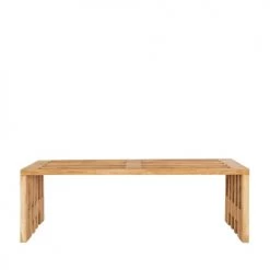 House Nordic Bancs Banc En Teck L140cm Naturel