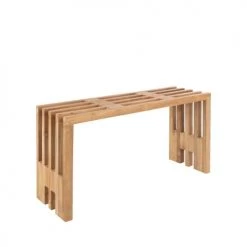 House Nordic Bancs Banc En Teck L90cm Naturel -Bancs Soldes banc en teck l90cm naturel 2