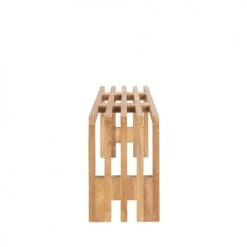 House Nordic Bancs Banc En Teck L90cm Naturel -Bancs Soldes banc en teck l90cm naturel 4
