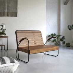 Tikamoon Bancs Banc En Teck Massif -Bancs Soldes banc en teck massif 3