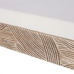 Maisons Du Monde Bancs Banc En Tissu écru Et En Bois De Manguier Gravé 7 Maisons Du Monde Bancs Banc En Tissu écru Et En Bois De Manguier Gravé -Bancs Soldes banc en tissu ecru et en bois de manguier grave 1000 1 22 226424 3